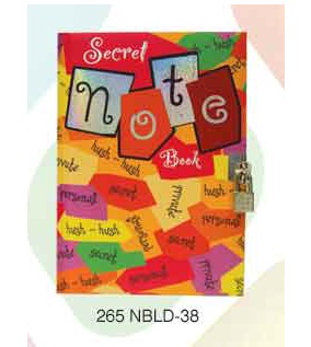 Archies Notebook w lock NBLD-38