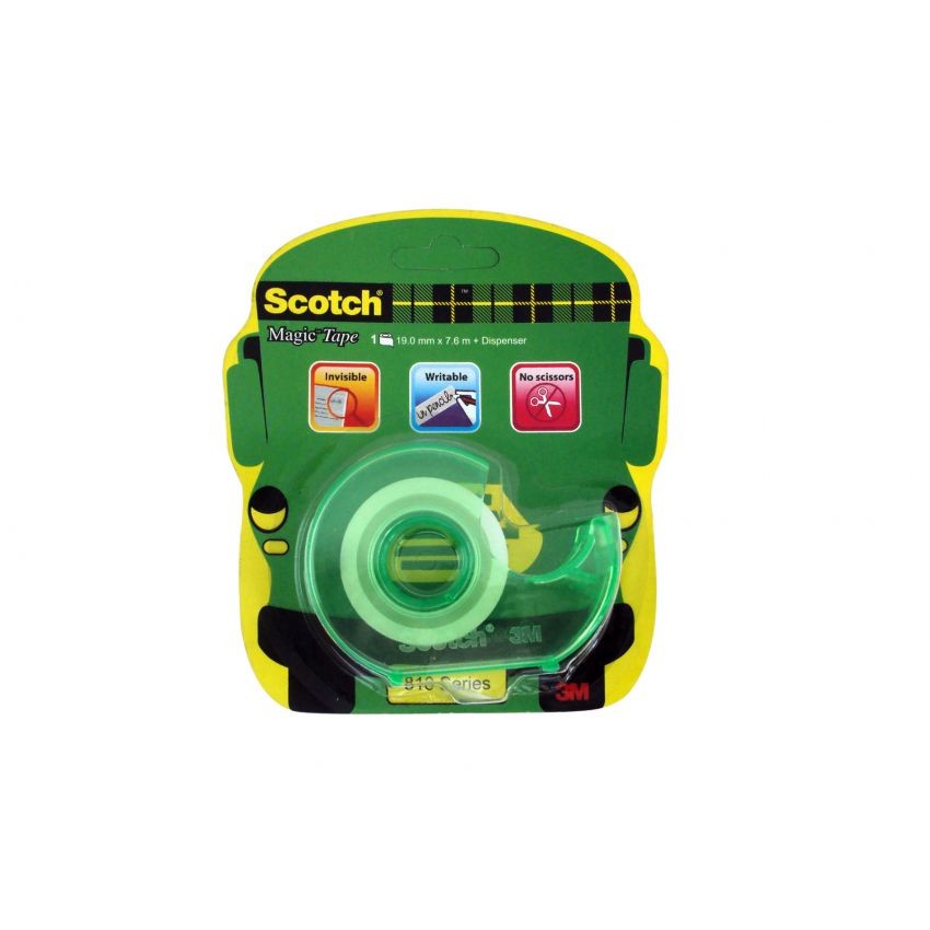 3M Scotch Magic Tape With Dispenser (19 mm * 7.6 m)