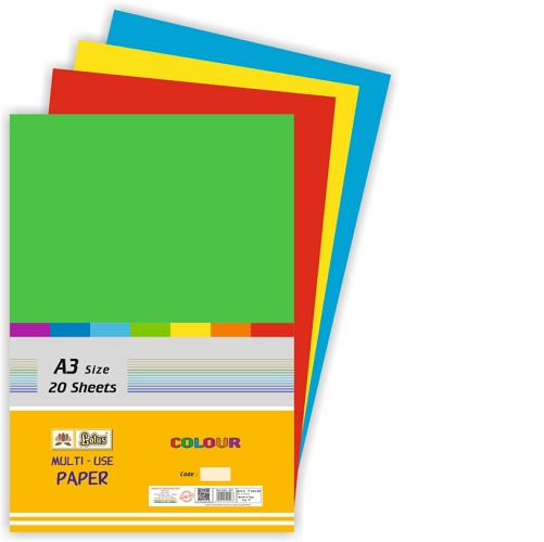 A3 Pastel Sheet (Yellow)(Pack of 20)