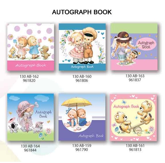 Archies AutoGraph Book AB-168