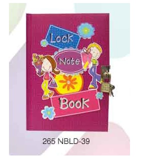 Archies Notebook w lock NBLD-39
