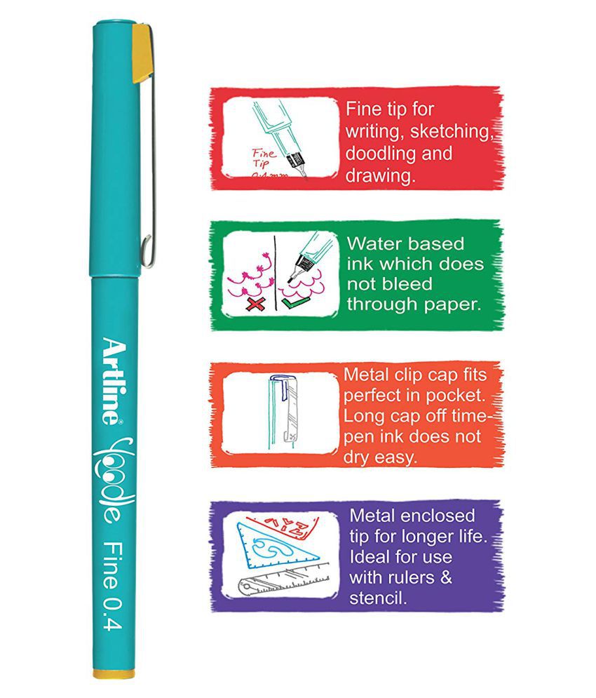 Artline Yoodle Pen Set Of 5