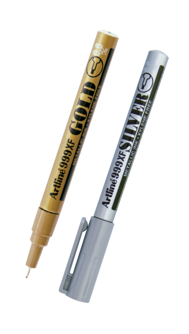 Artline Metallic Ink Marker Pen Gold