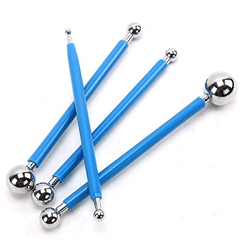 Clay Pottery Ball Tool Set of 4 pcs