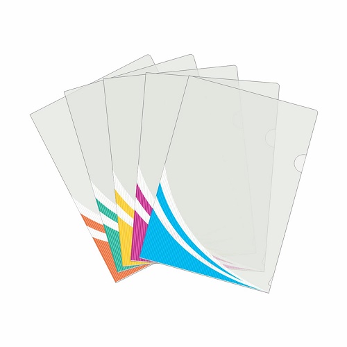 Benelux L Folder A4 BL103 (Pack of 5)