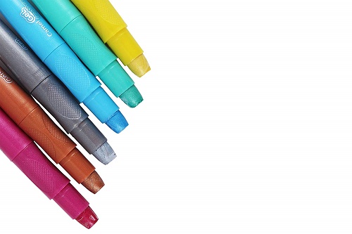 Camel Gel Crayons Mettalic 6 Shades