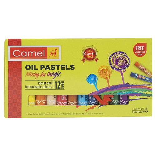 Camlin Oil pastels (12 shades)