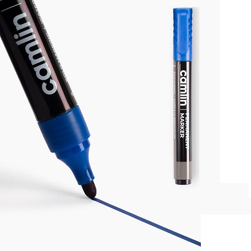 Camlin Permanent Marker Bullet Tip Blue