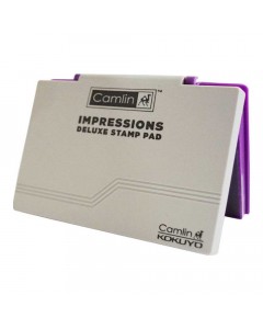 Camlin Plastic Stamp Pad Small - Voilet