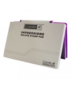 Camlin Plastic Stamp Pad Medium - Voilet