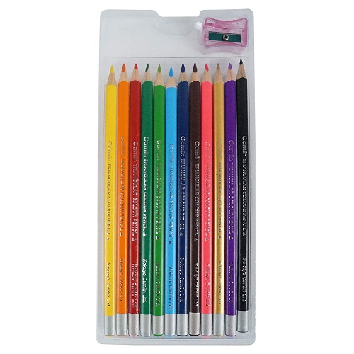 Camlin Triangular Color Pencils 12 Shades