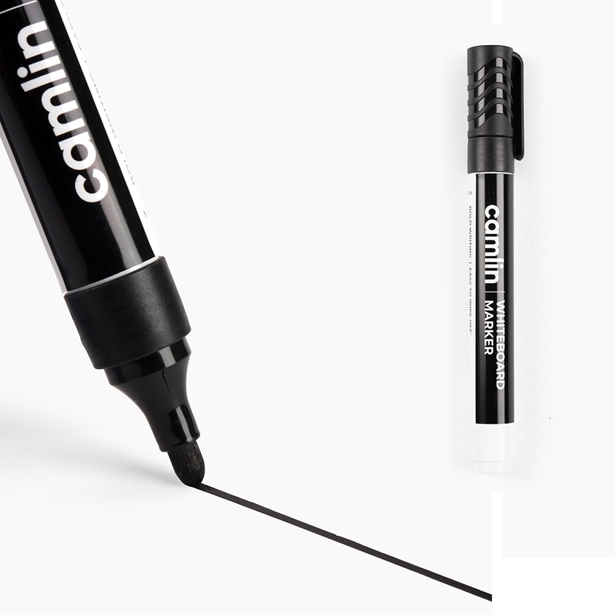 Camlin WhiteBoard Marker Bullet Tip Black