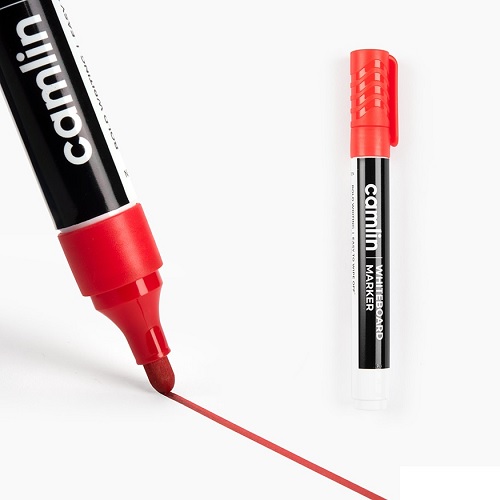 Camlin White Board marker Bullet Tip Red