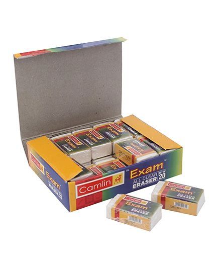 Camlin Exam Eraser 20 pcs