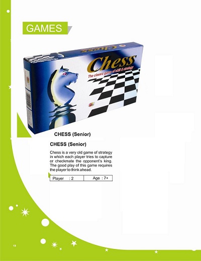 Chess Senior Board Game