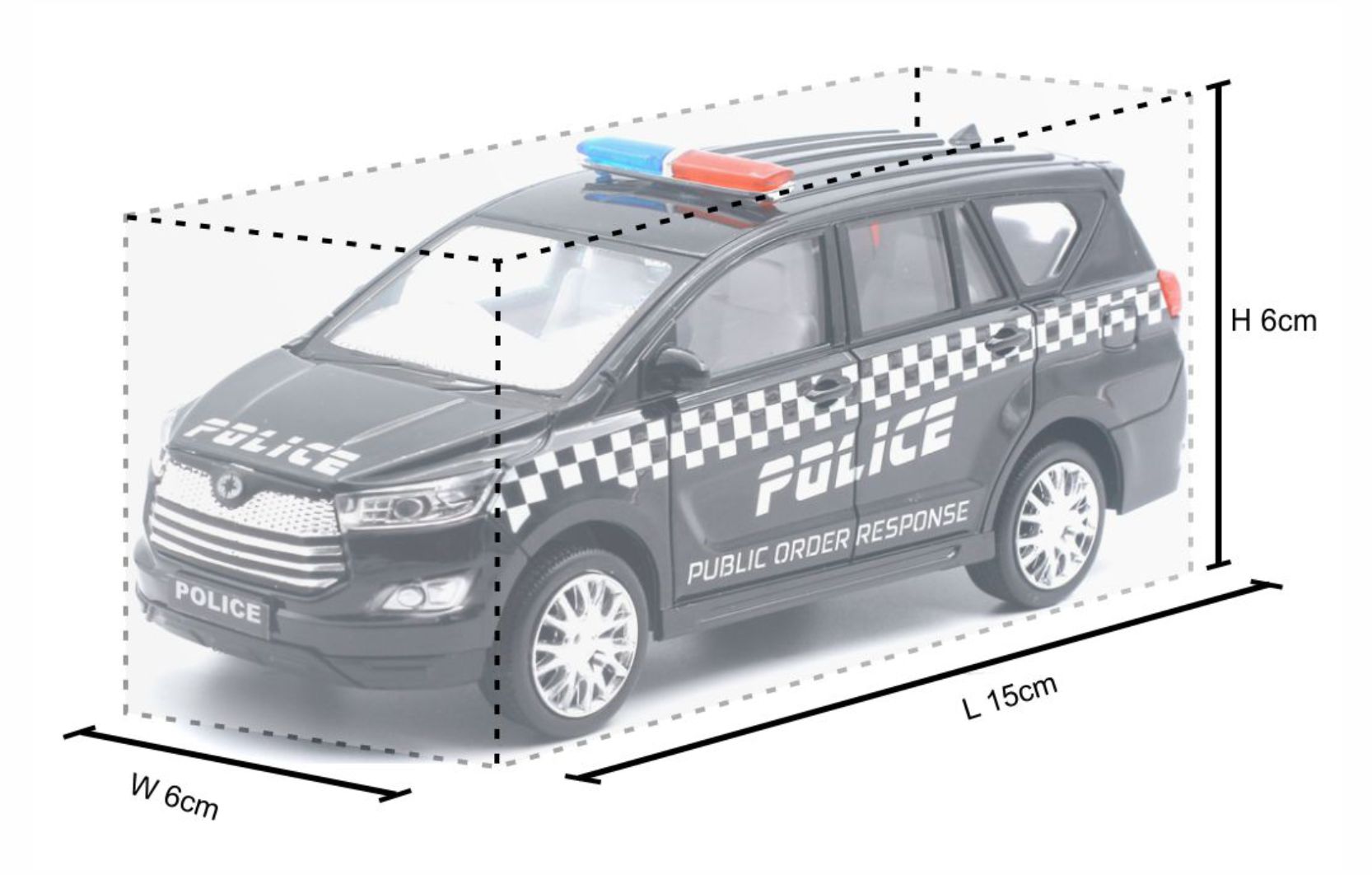 Centy Toyota Innova Polica Van Pull back