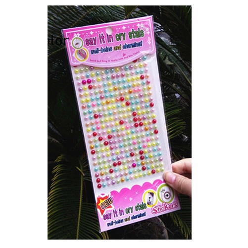 Dsgn Pearl Sticker Assorted Medium [SB002529] - Rs35.00 : Online