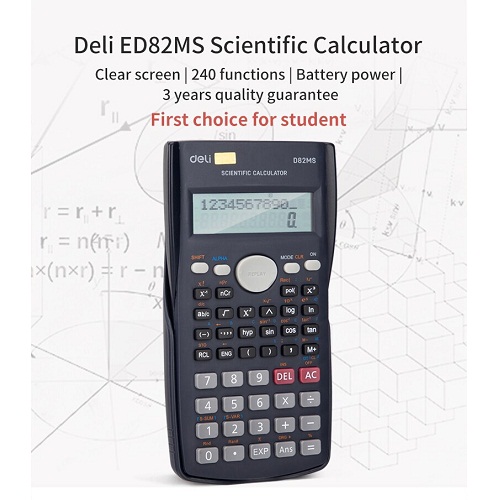 Deli Scientific Calculator D82MS