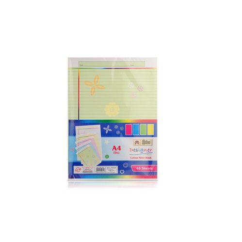 Pastel Sheets Designer One Side Ruled A3 20 Sheets