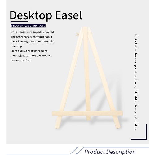 Wooden Desktop Easel Tripod 30 cm