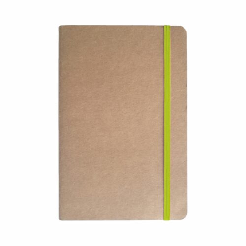 Eko Booklet - Coloured Elastic Closure - A5 - Plain