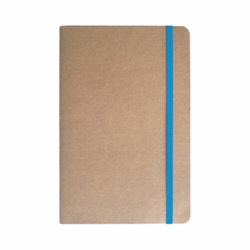 Eko Booklet - Coloured Elastic Closure - A5 - Plain