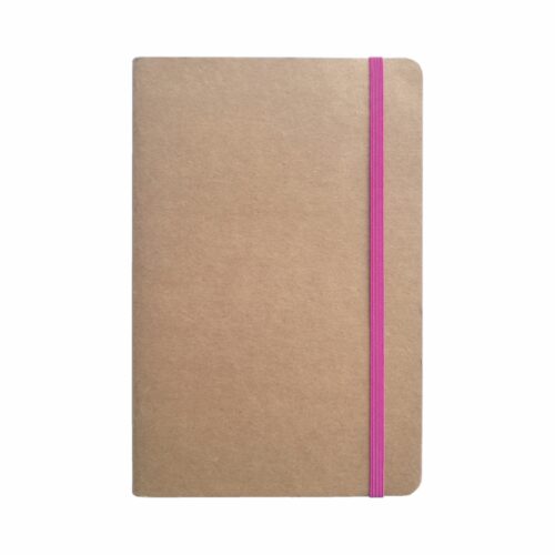 Eko Booklet - Coloured Elastic Closure - A5 - Ruled