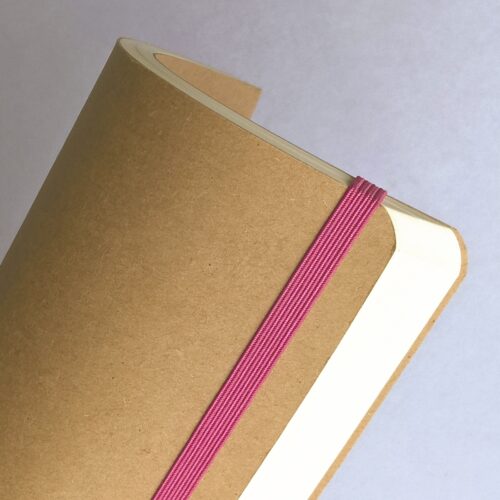 Eko Booklet - Coloured Elastic Closure - A5 - Plain
