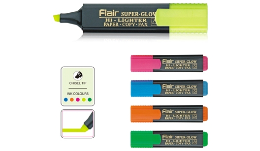 Flair TextLiner Yellow