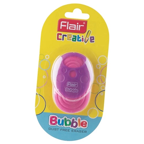 Flair Creative Bubble Eraser Pack of 5