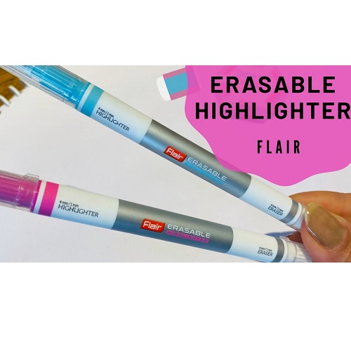 Flair Erasable Highlighter Chiesel Tip 4mm/1mm