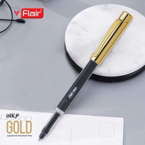 Flair Inky Gold Fountian Pen