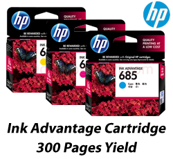 HP 685 Color Cartridge (Magenta Yellow Cyan)