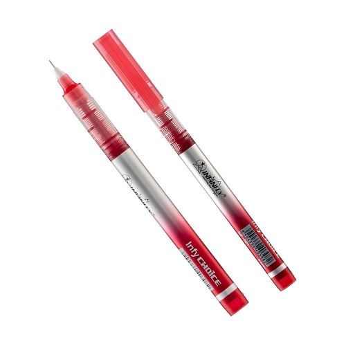 Infinity InfyChoice 0.5 mm Roller Pen Red RP1 (Pack of 5)
