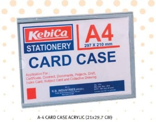 Kebica A4 Card Case Acrylic