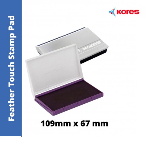 Kores Feather Touch Stamp Pad Violet
