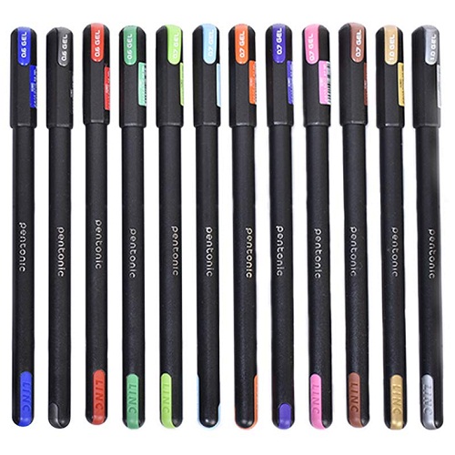 Linc Pentonic Gel Pen Assoretd Colors set of 12