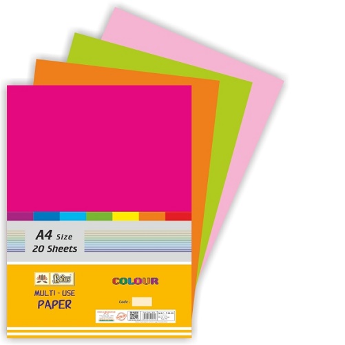A4 Pastel Sheet - Yellow (Pack of 20)
