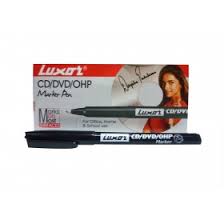 Luxor OHP CD DVD Marker Black