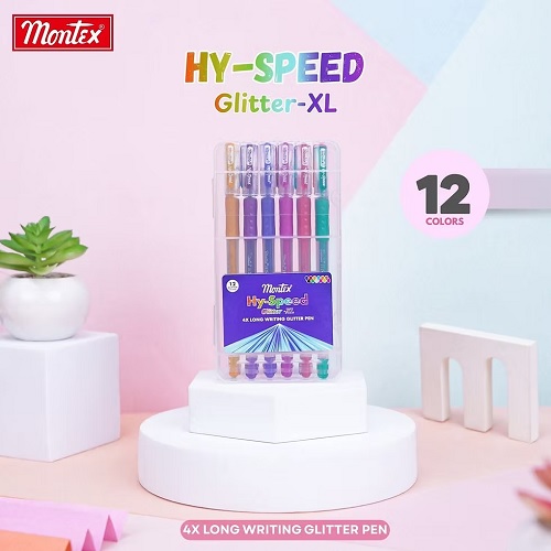 Montex Hy-Speed Glitter -XL 12 Shades Montex Hy-Speed Glitter -XL 12 Shades