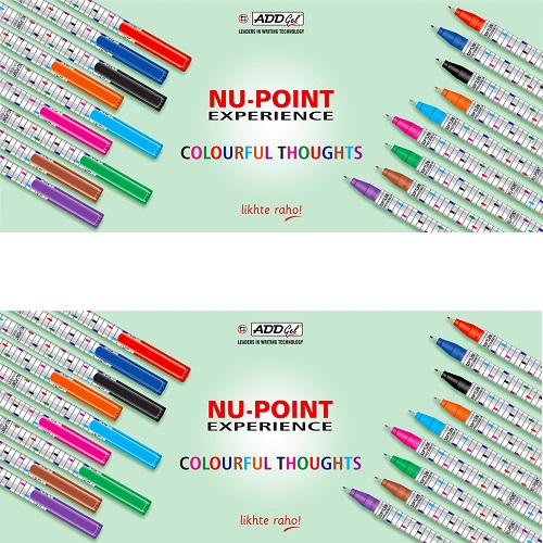 ADD Gel NU-Point Colour Pens (Blue)