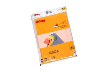 Oddy Fluorescent Sheets A4 50 Sheets Assorted