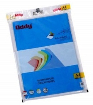 Oddy Fluorescent Sheets A4 50 Sheets Assorted
