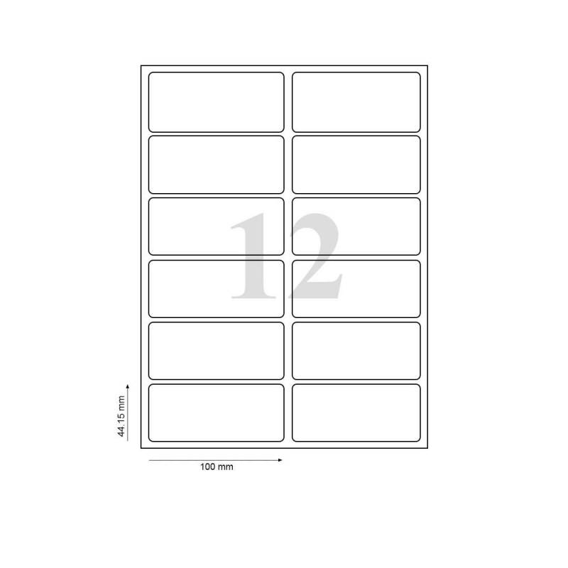 Computer Label Sticker A4 ST-1 (100 sheets)