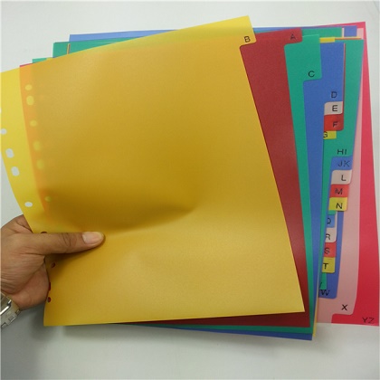 PP File divider Separater 1-10