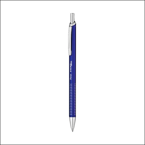 Pentel BL447 Energel Roller Metal Lite Blue