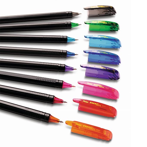 Pentel Energel Roller Pen BL417 Set of 8