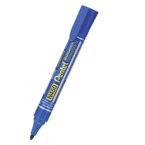 Pentel Permanent Marker Xtra Large N450 Bullet Tip Blue