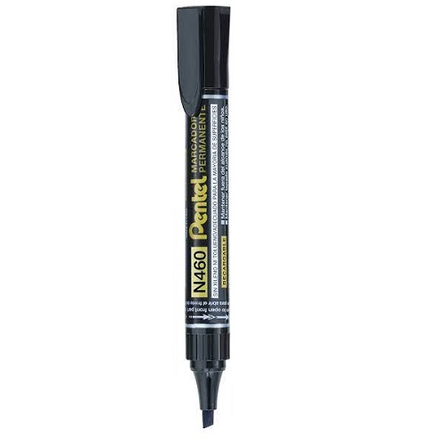 Pentel Permanent Marker Xtra Large N460 Chisel Tip Black