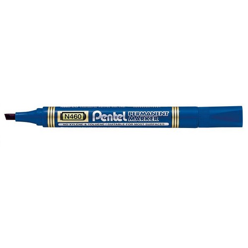 Pentel Permanent Marker Xtra Large N460 Chisel Tip Blue